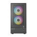 XTREME M31B M-ATX Black Case Tempered Glass with 3 RGB Fan