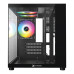 XTREME M72B M-ATX Black Case Tempered Glass with 3 ARGB Fan