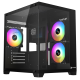 Xtreme S270B ARGB Mid Tower Casing With 3 ARGB Fans