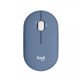 Logitech M350 Pebble Blueberry Wireless Mouse