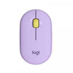 Logitech M350 Pebble Lavender Lemonade Wireless Mouse