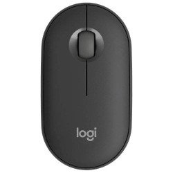 Logitech M350S PEBBLE Mouse 2 Multi-Device Bluetooth Mouse, Graphite