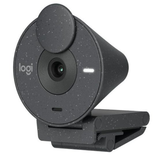 Logitech BRIO 300 Full HD 1080p 2MP Webcam, Graphite