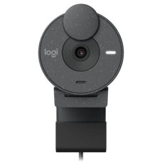 Logitech BRIO 300 Full HD 1080p 2MP Webcam, Graphite