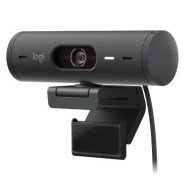 Logitech BRIO 500 Full HD 1080p 4MP Auto-framing Webcam, Graphite