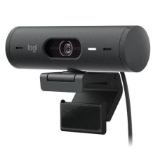Logitech BRIO 500 Full HD 1080p 4MP Auto-framing Webcam, Graphite