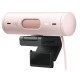 Logitech BRIO 500 Full HD 1080p 4MP Auto-framing Webcam, Rose