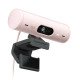 Logitech BRIO 500 Full HD 1080p 4MP Auto-framing Webcam, Rose