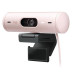 Logitech BRIO 500 Full HD 1080p 4MP Auto-framing Webcam, Rose