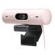 Logitech BRIO 500 Full HD 1080p 4MP Auto-framing Webcam, Rose