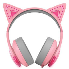 Edifier G5BT Cat Pink Headphone, 40 hr Playback, No ANC, 1 yr Warranty