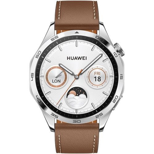 HUAWEI GT4 Leather Brown Smart Watch