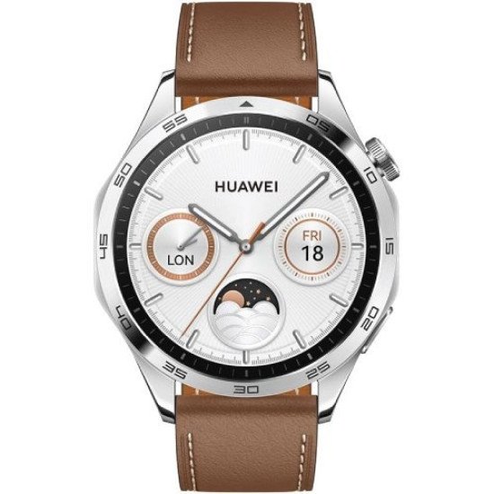 HUAWEI GT4 Leather Brown Smart Watch