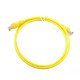 CAT6 U/UTP PATCH CORD (UNSHIELDED YELLOW 2M)