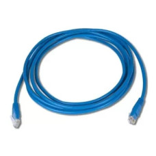 CAT6 U UTP PATCH CORD UNSHIELDED PVC BLUE 3M
