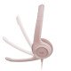 Logitech H390 Stereo USB Headset Rose with Microphone