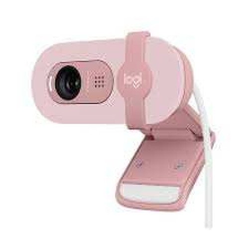 Logitech Brio 100 Full HD Privacy Shutter Webcam, Rose