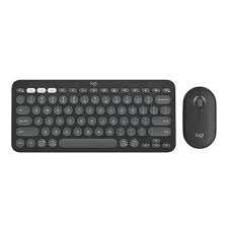 Logitech Pebble 2 Wireless Keyboard & Mouse Combo, Tonal Graphite