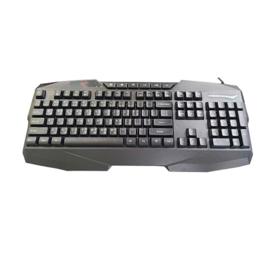 Havit KB878L Black USB Multi-Function Backlit Gaming Keyboard with Bangla