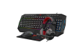 Havit HV-KB501CM Wired Black Gaming Keyboard Mouse Headphones and Mouse Pad Combo 