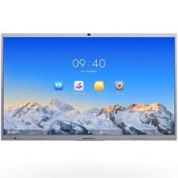Hikvision DS-D5C75RB/B 75 Inch 4K UHD Interactive Flat Panel Display with AI camera