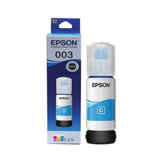 EPSON Cyan 003 Dye 65 ml Ink Bottle