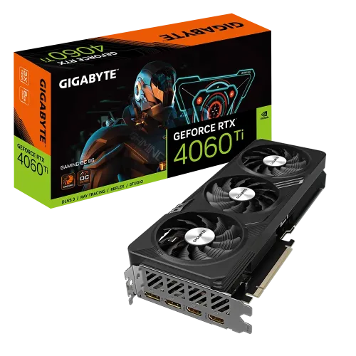GIGABYTE GeForce RTX 4060 Ti GAMING OC 8G GDDR6 Graphics Card