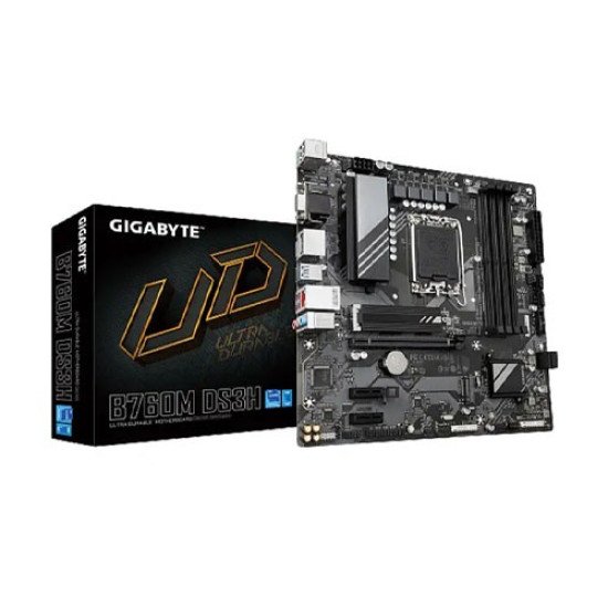 GIGABYTE B760M DS3H AX mATX Motherboard