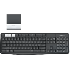 Logitech Keyboard Wireless K375s Multi-Device With Stand (920-008250)