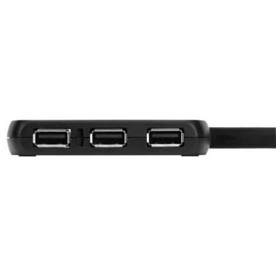  TARGUS ACH214AP-51 USB 2.0 HUB WITH SLEEK AND TRAVEL FRIENDLY, BLACK, 1Y WARRANTY