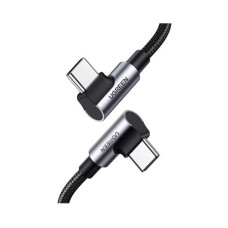 UGREEN Right Angle USB-C Cable 2m (Space Gray) (Model: US335|P/N: 70698) - 1 Year Warranty
