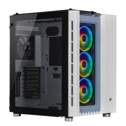 Corsair Crystal Series 680X RGB Mid Tower White ATX Desktop Case