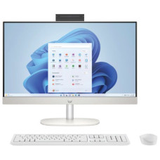 HP AIO 24-cr0085d Intel i5-1335U,1.3GHz upto 4.6GHz,8GB (1x8GB),512GB SSD,23.8 FHD Touch Antiglare IPS, Win11Home & MS Office,White,FHD IR Camera,3YR,A32Y2PA