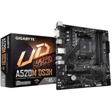  Gigabyte A520M DS3H Ultra Durable AMD AM4 ATX Motherboard