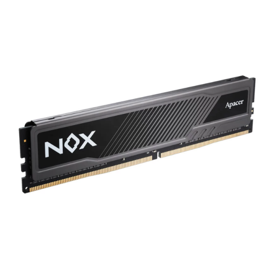 Apacer NOX 8GB DDR4 3200MHz Black Desktop Ram #AH4U08G32C28YMBAA-1