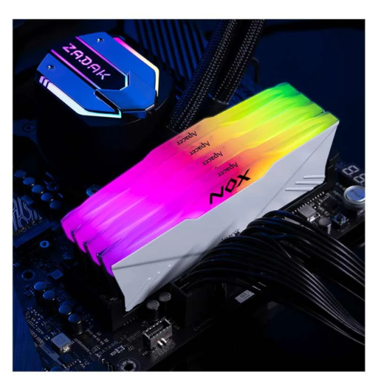APACER DDR4 8GB 3200MHZ NOX RGB WHITE RAM
