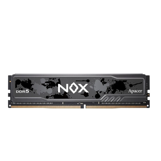 Apacer NOX 8GB DDR5 5200MHz Black Heatsink Desktop RAM #AH5U08G52C52RMBAA-1