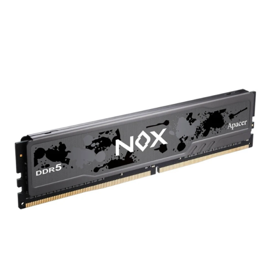 Apacer NOX 8GB DDR5 5200MHz Black Heatsink Desktop RAM #AH5U08G52C52RMBAA-1