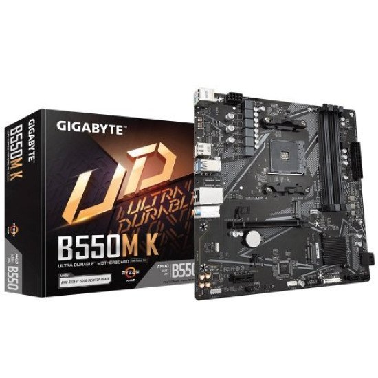GIGABYTE A520M K AMD AM4 ULTRA DURABLE MOTHERBOARD