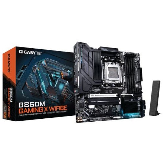 GIGABYTE B850M GAMING X WIFI6E AMD AM5 DDR5 Micro ATX Motherboard