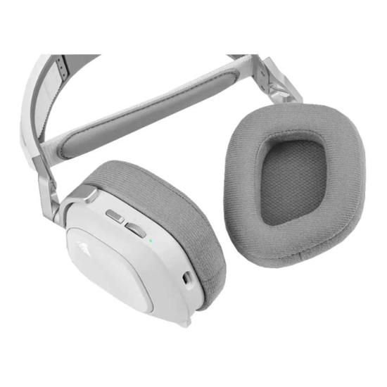 Corsair HS80 RGB Wireless White Gaming Headphone