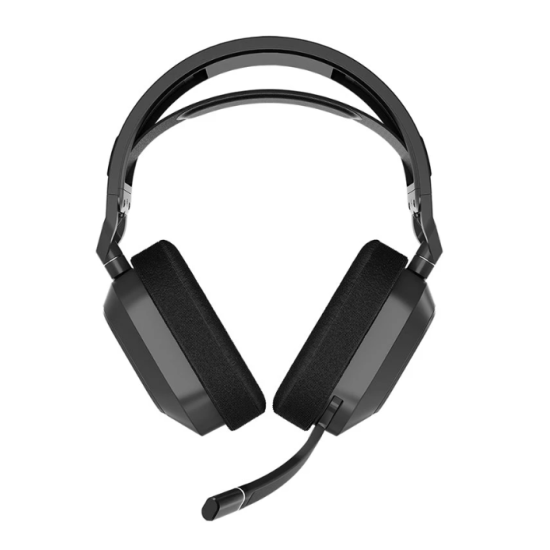 Corsair HS80 Max RGB Wireless (Dual Mode) Steel Gray Gaming Headphone