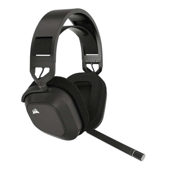 Corsair HS80 Max RGB Wireless (Dual Mode) Steel Gray Gaming Headphone