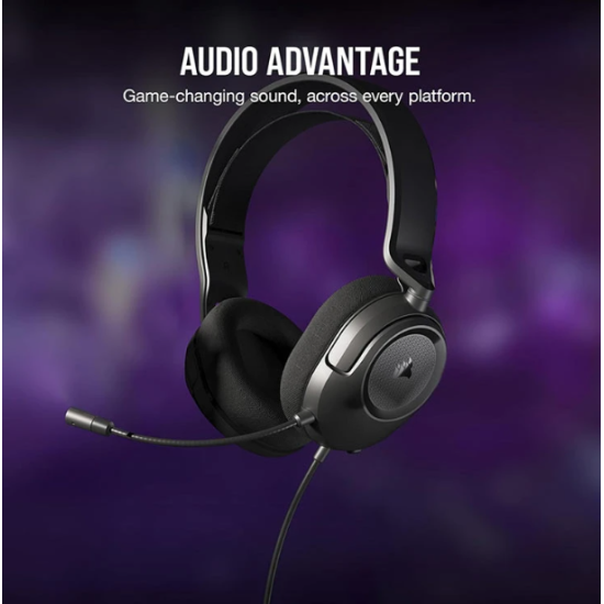 Corsair HS35 Stereo V2 Blue Wired Gaming Headset