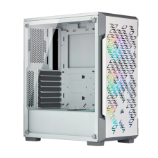 Corsair iCUE 220T RGB Airflow Mid-Tower White Gaming Case #CC-9011174-WW