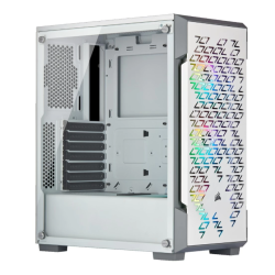 Corsair iCUE 220T RGB Airflow Mid-Tower White Gaming Case #CC-9011174-WW