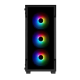 Corsair iCUE 220T RGB Mid-Tower Black Smart Gaming Casing #CC-9011190-WW
