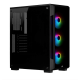 Corsair iCUE 220T RGB Mid-Tower Black Smart Gaming Casing #CC-9011190-WW