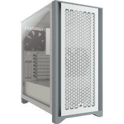Corsair 4000D AIRFLOW Tempered Glass Mid-Tower ATX Case — White, CC-9011201-WW