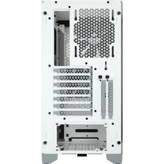 Corsair 4000D AIRFLOW Tempered Glass Mid-Tower ATX Case — White, CC-9011201-WW
